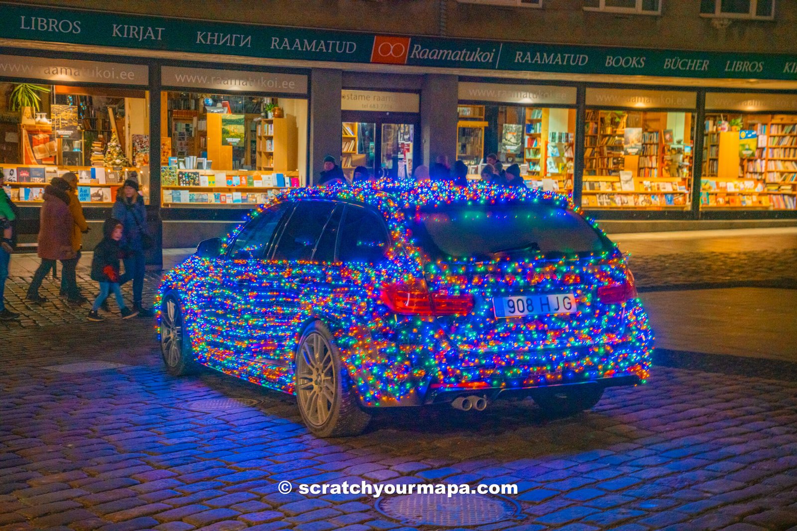 winter in Tallinn, Estonia