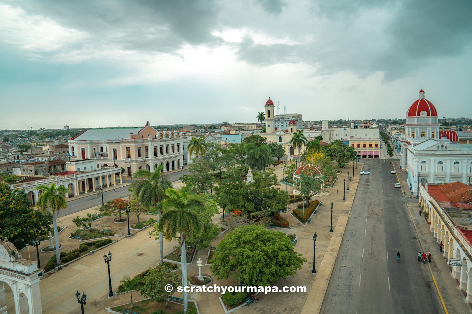 Parque Josi Marti, top attractions in Cienfuegos, Cuba