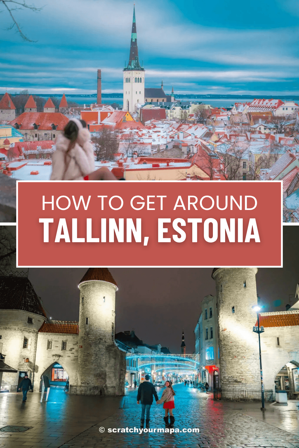 how to get around Tallinn Estonia pin
