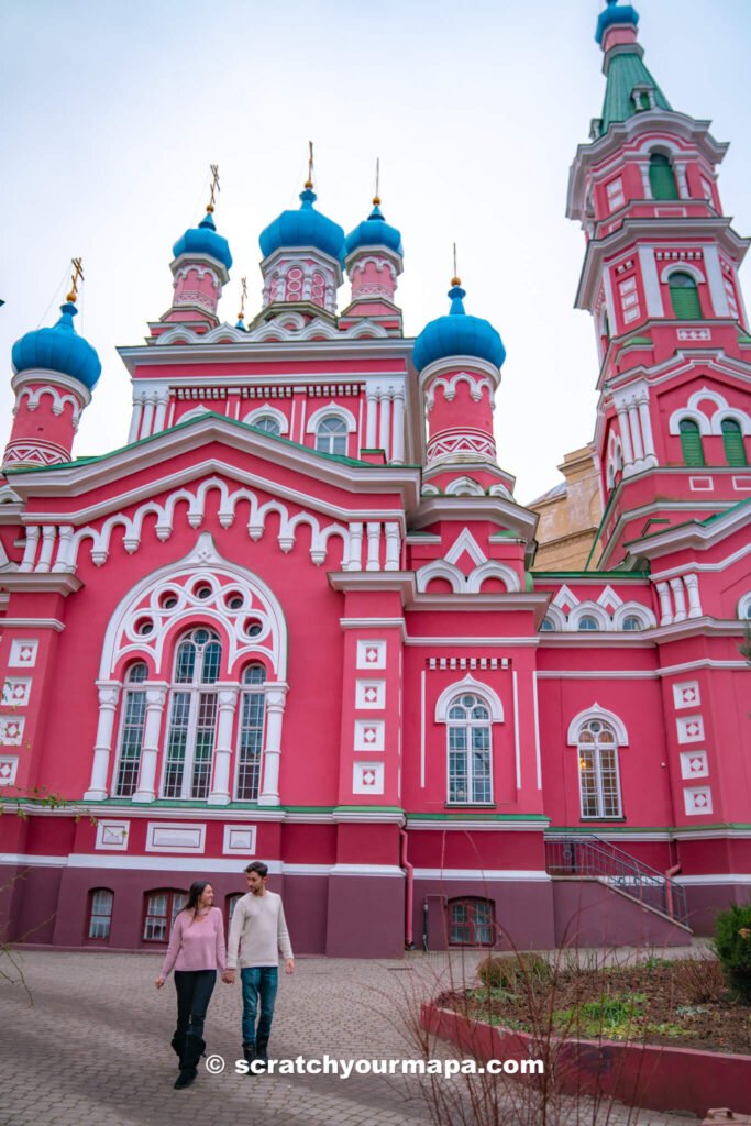 pink church in Riga