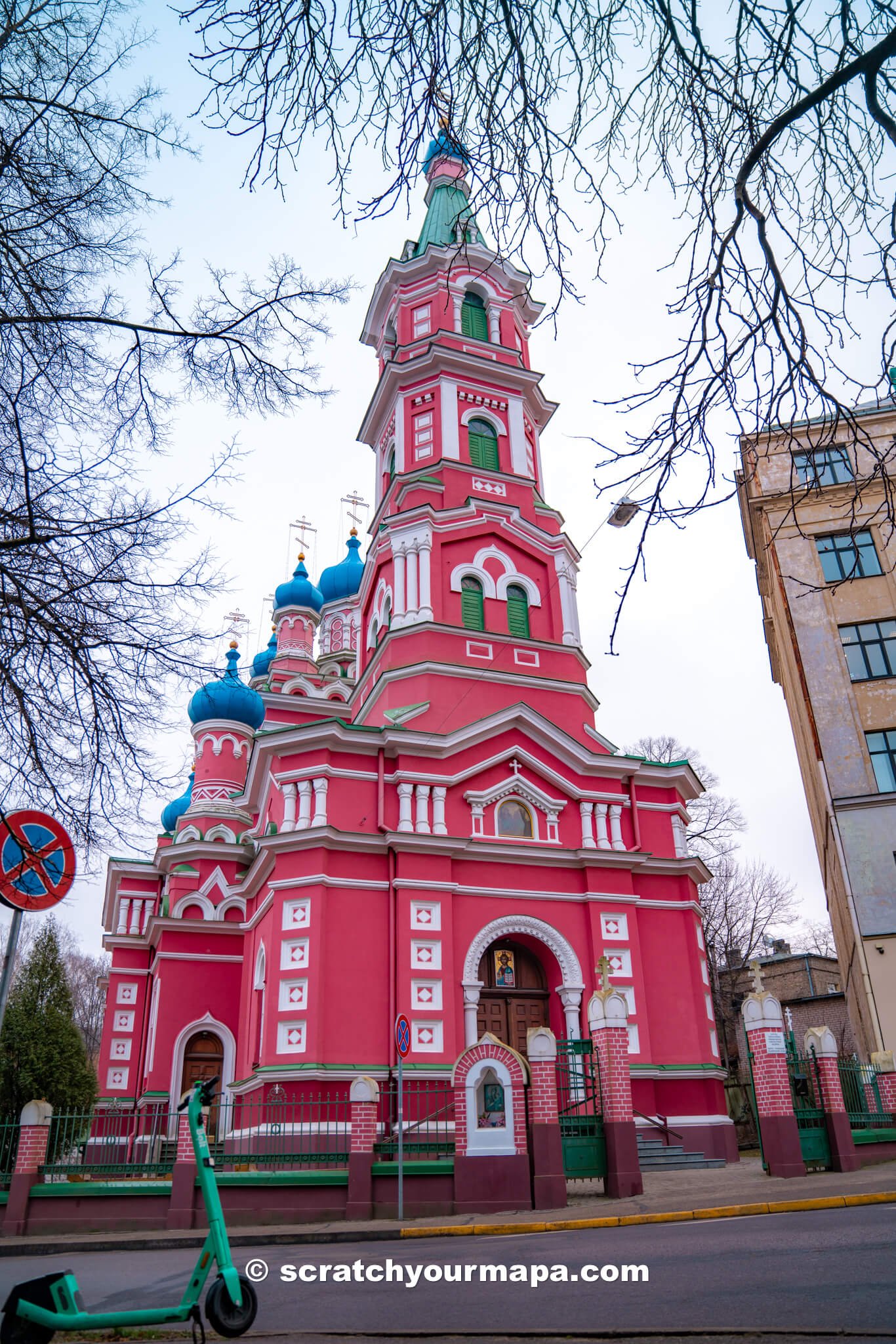 scooter in Riga - how tog et around Riga, Latvia