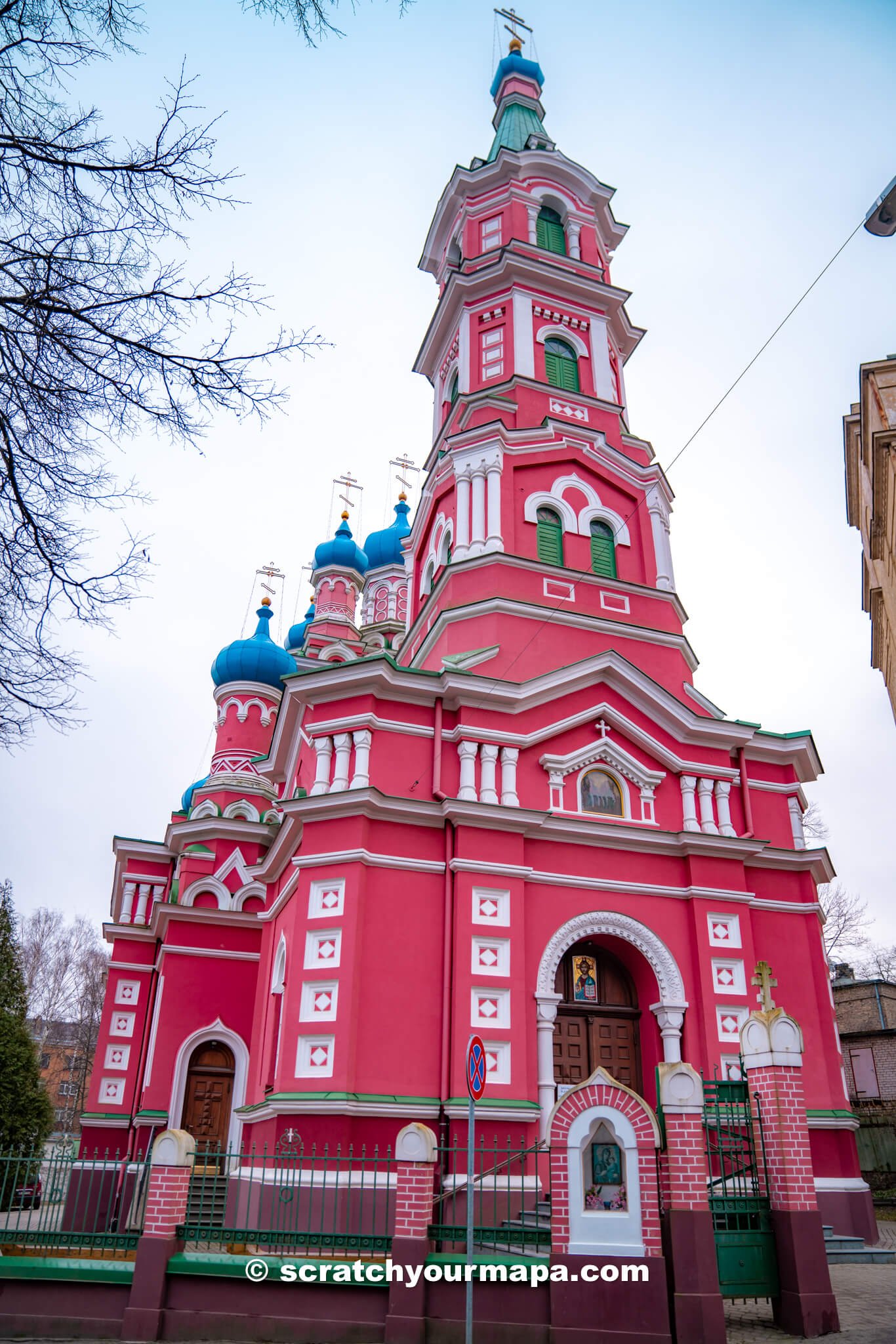pink church in Riga - things to do in Riga, Latvia