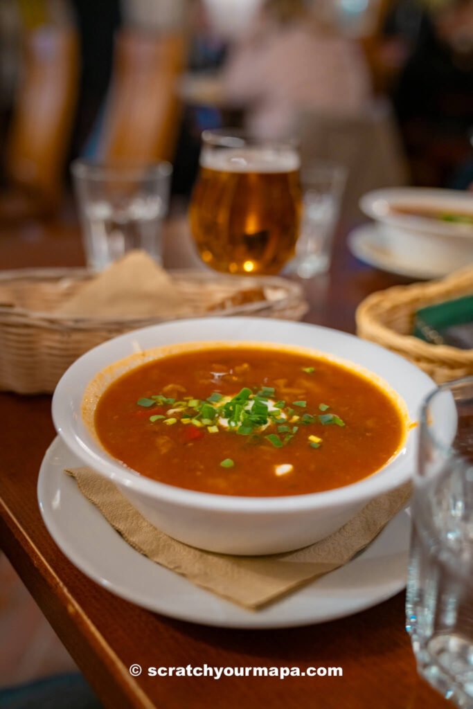 soup in Latvia - Riga food guide
