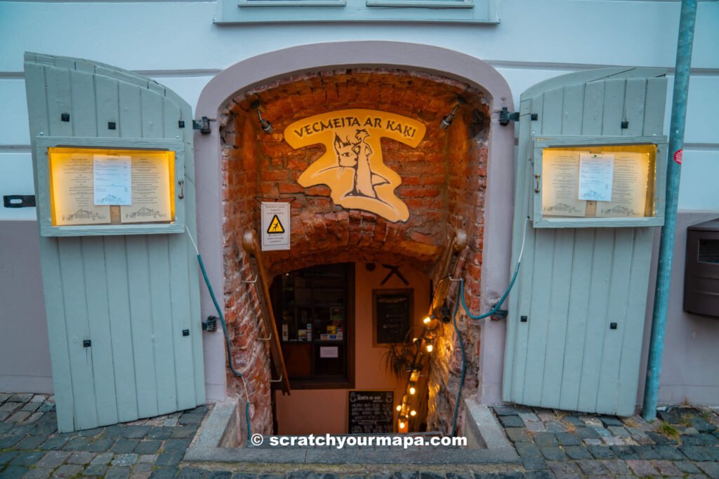 Vecmaita ar Kaki Restorans - one of the best restaurants in Riga, Latvia
