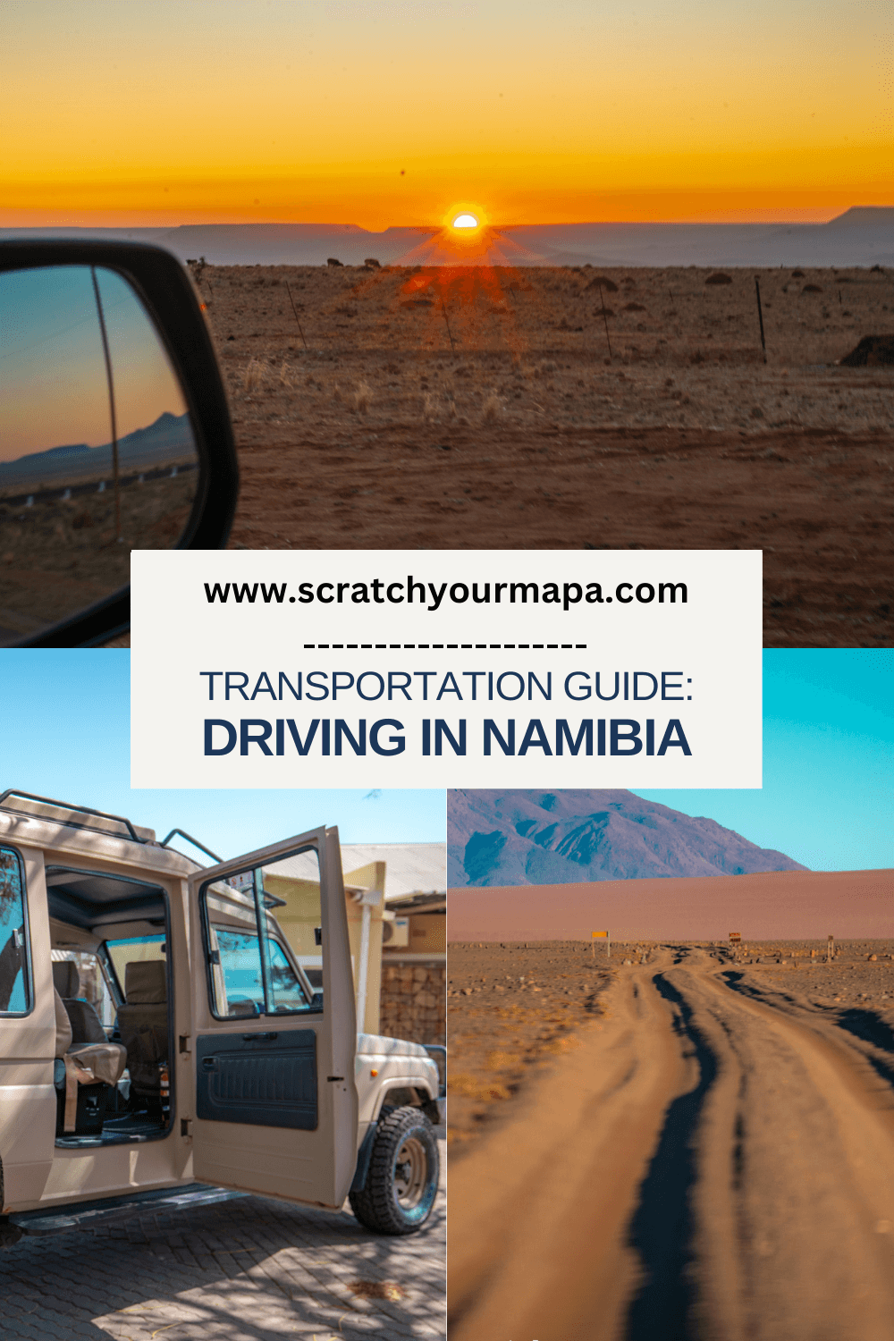 driving through Namibia travel guide