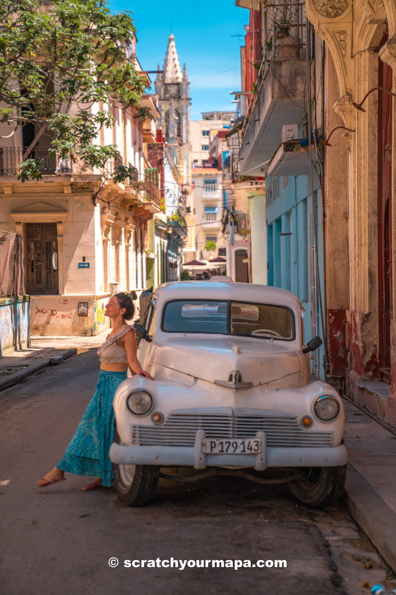 old car in Havana, Cuba