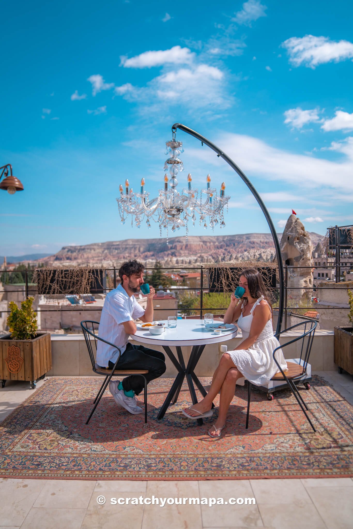 romantic breakfast - unique activities in Cappdocia