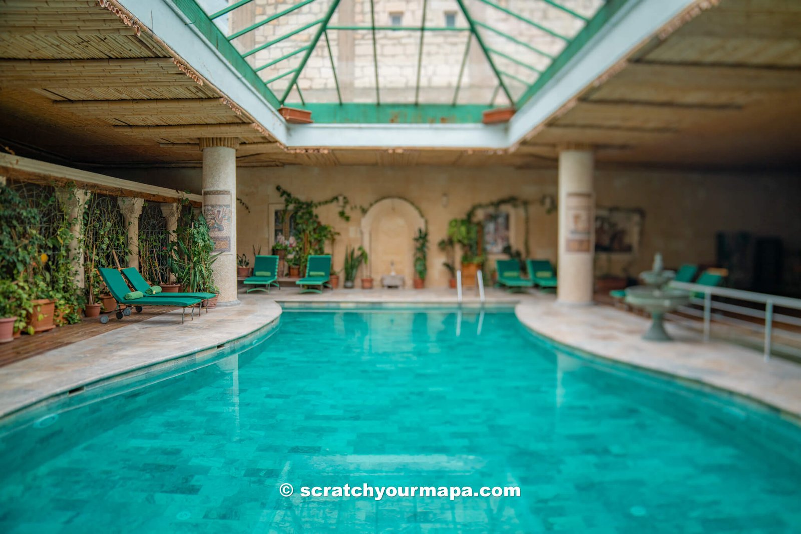 Heybe spa - what to do in Cappadocia when it rains