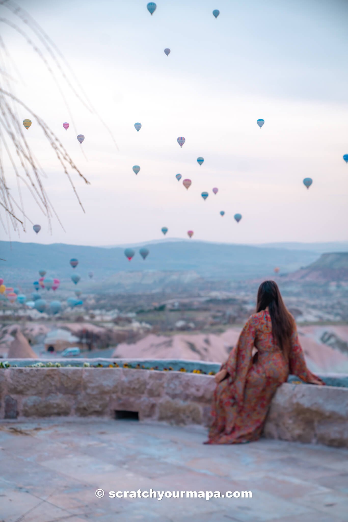 Millstone - the best places for hot air balloon views in Cappadocia