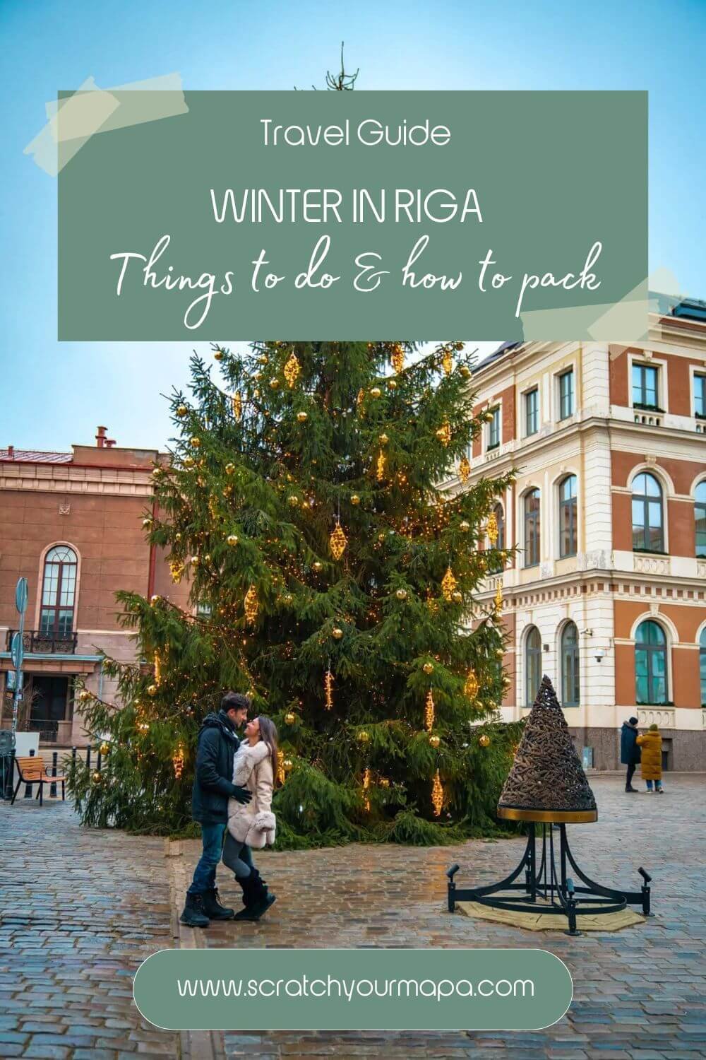 Winter in Riga pin