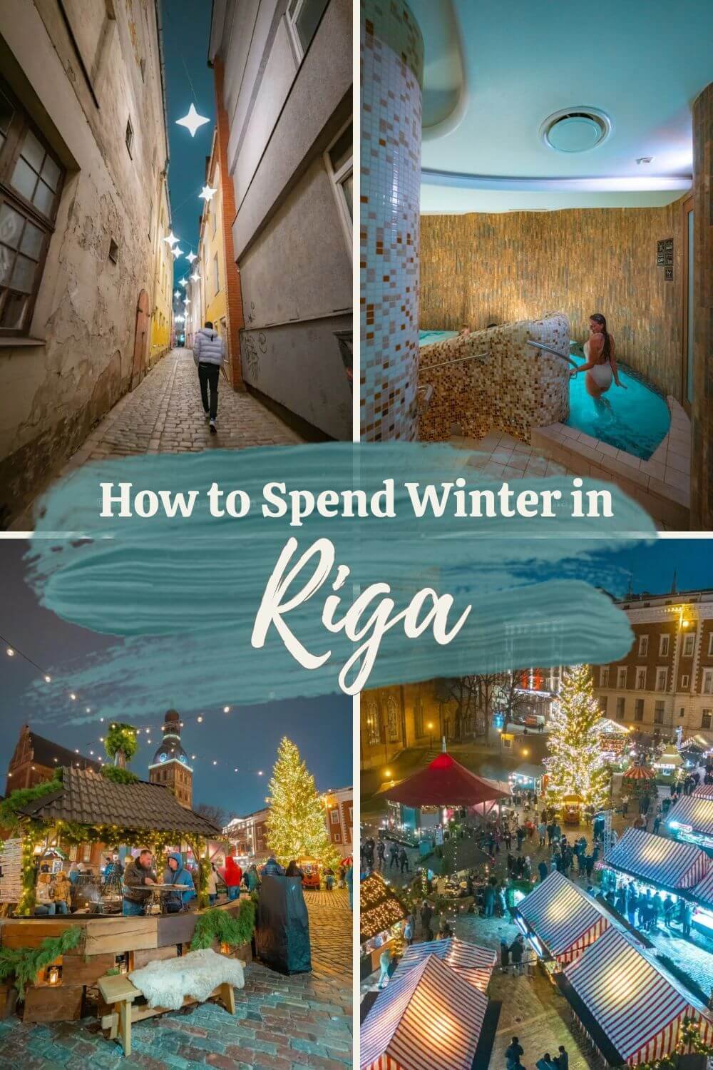 Winter in Riga pin