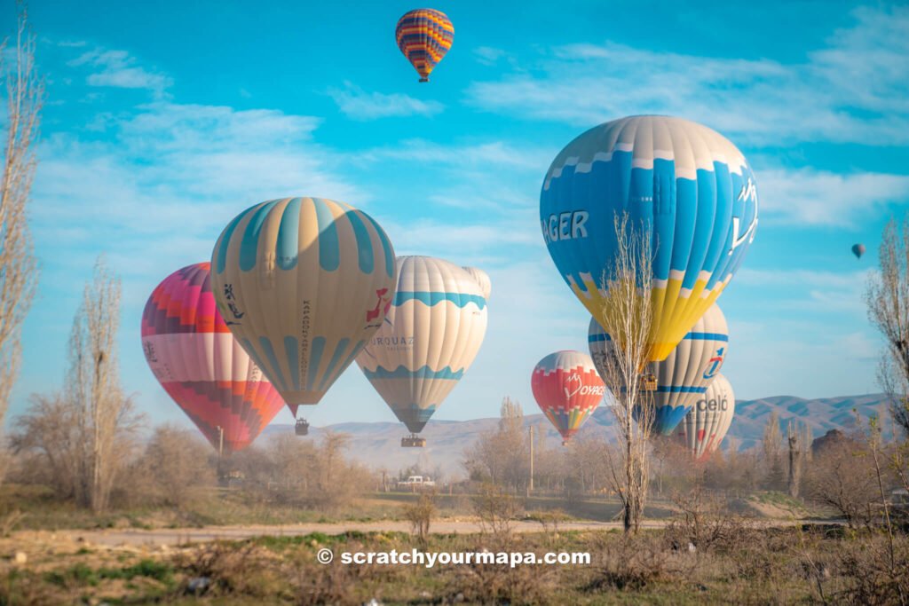 Cappadocia Hot Air Balloon Ride Over Fairy Chimneys
