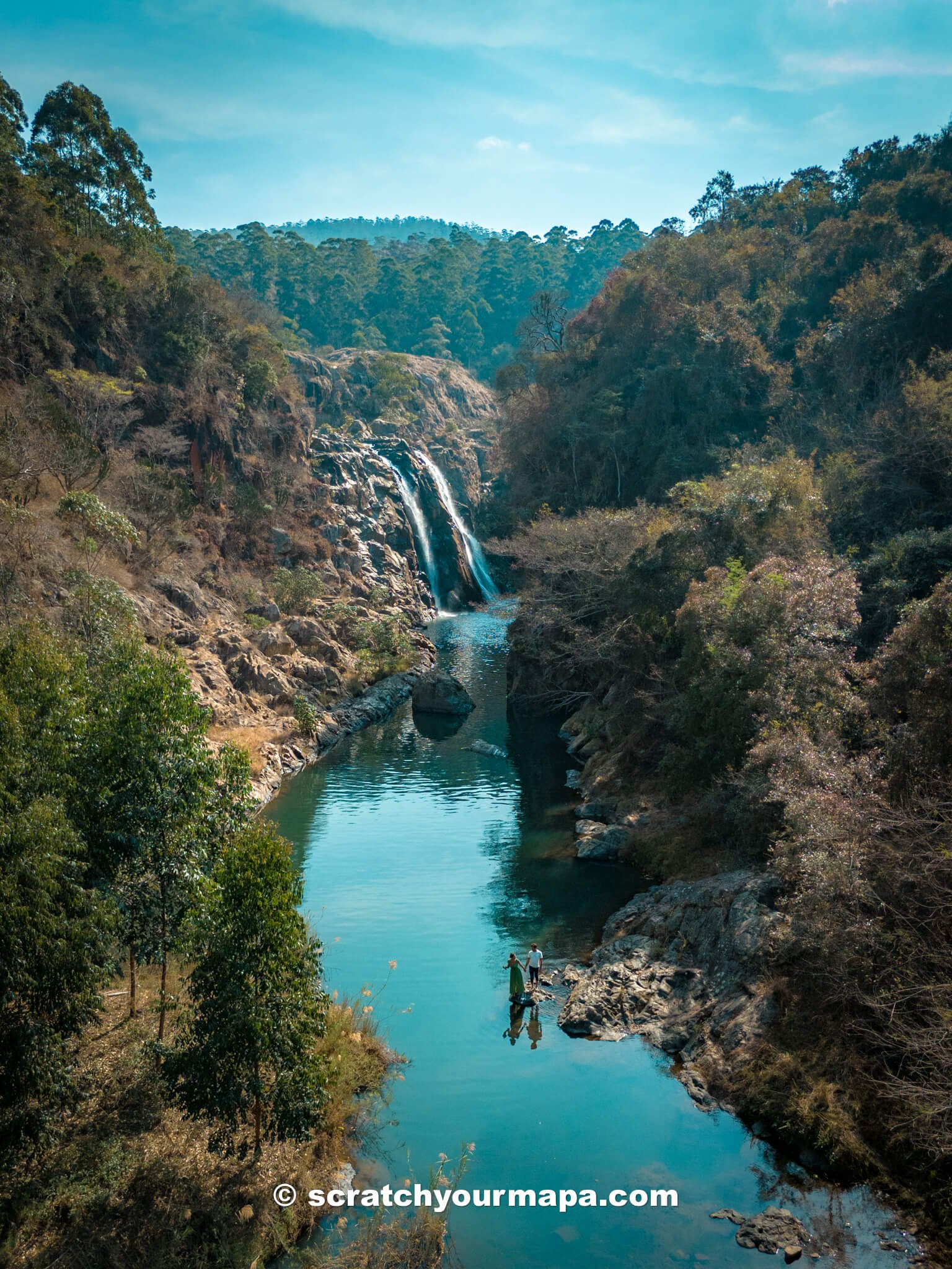 drone shot - Eswatini travel guide