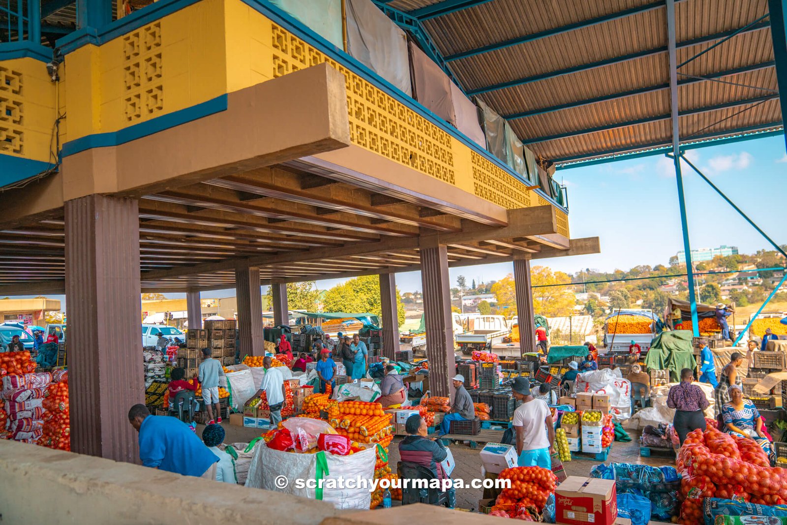 local market in Eswatini - Eswatini food guide