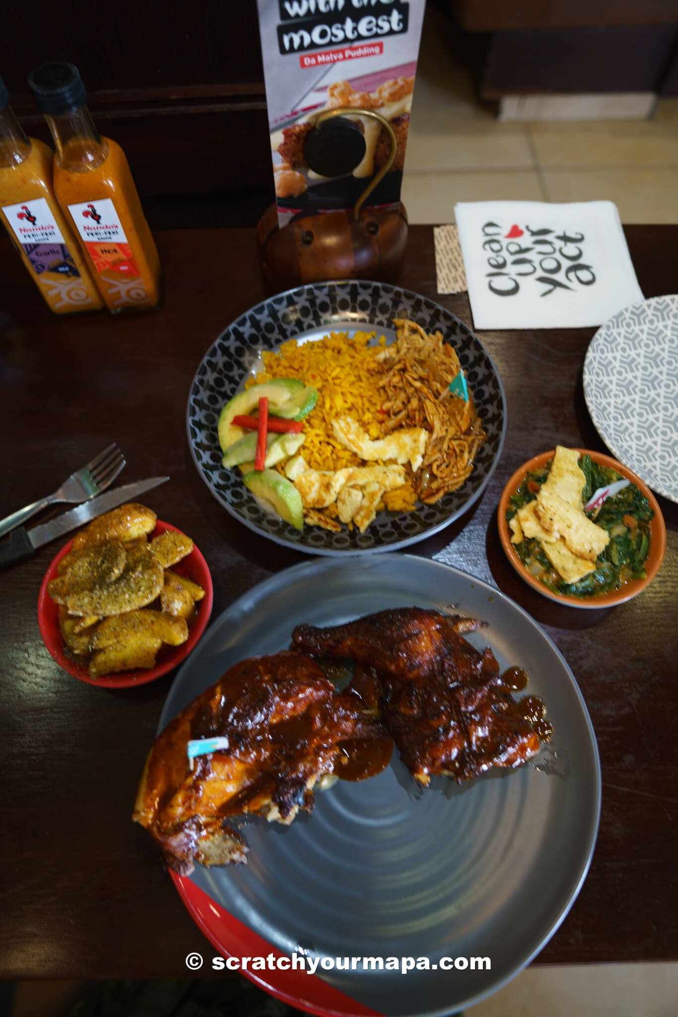 Nandos- Eswatini food guide