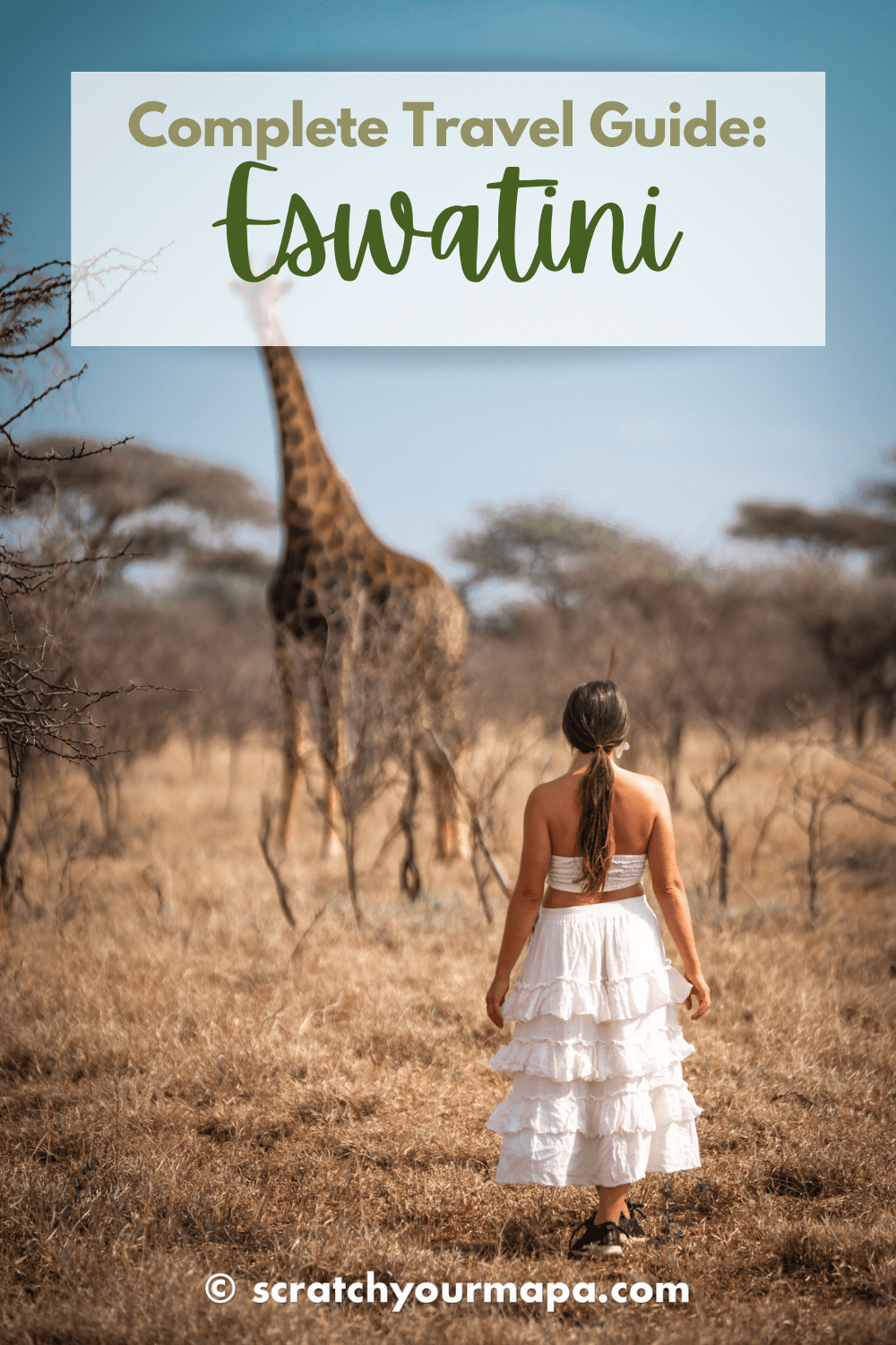 Eswatini travel guide pin