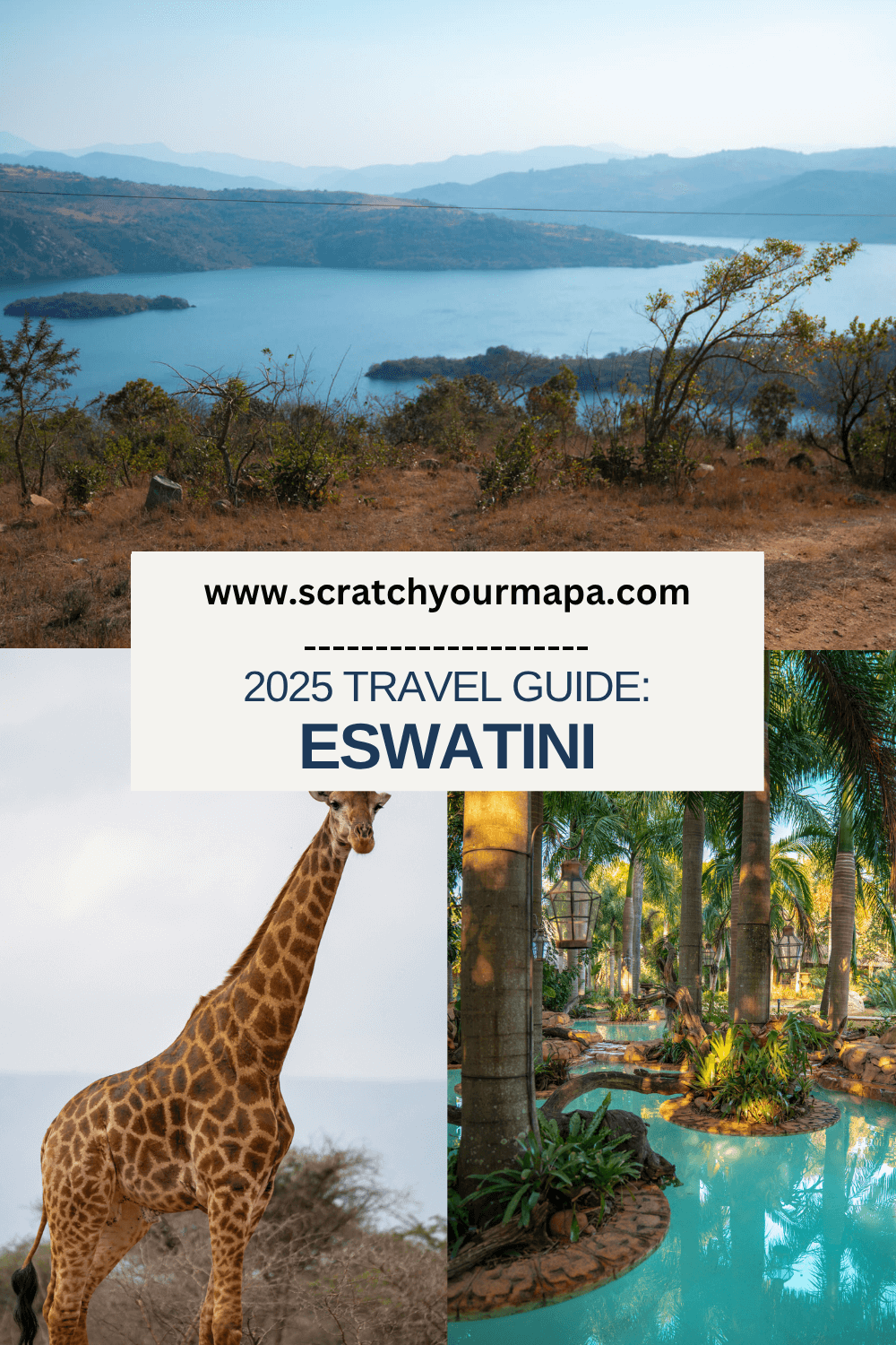 Eswatini travel guide pin