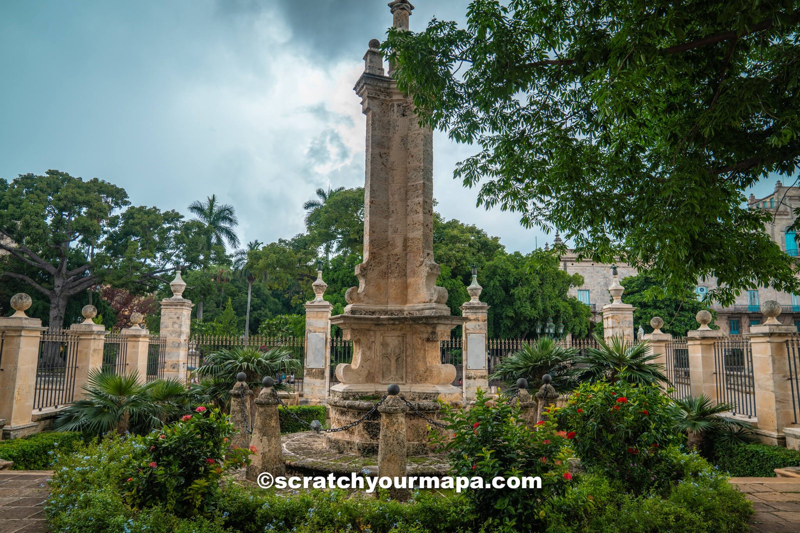 El Templete in Plaza de Armas - things to see and do in Havana, Cuba