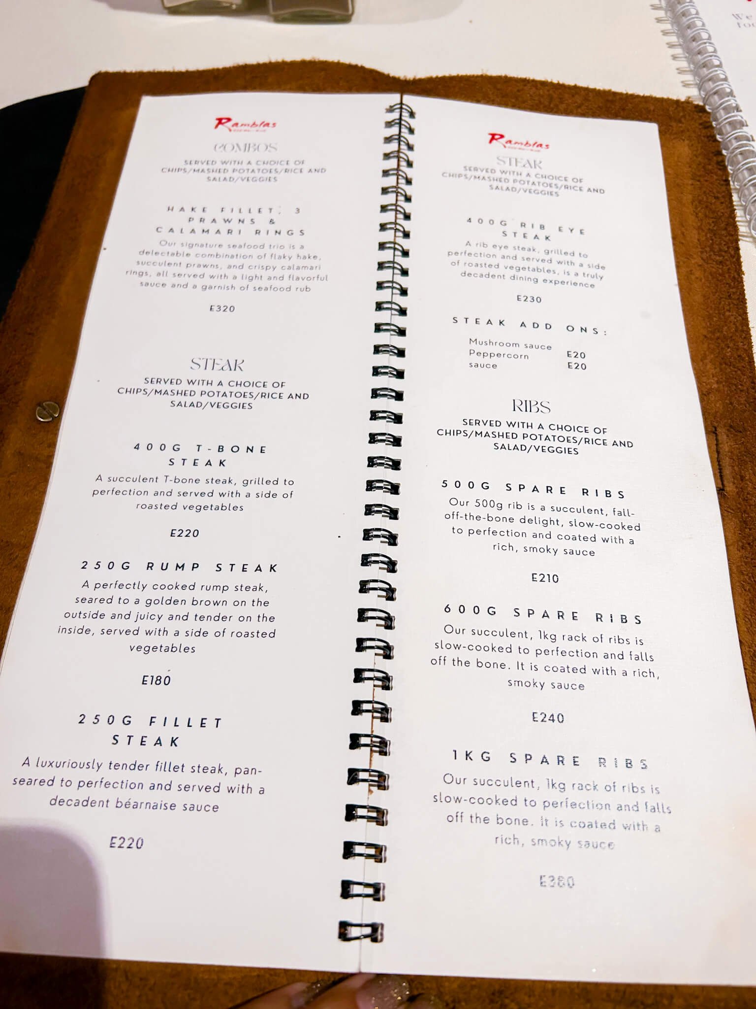 menu in Eswatini - Eswatini food guide