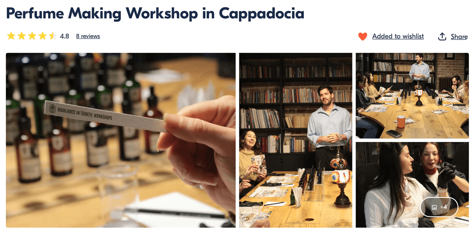 perfume making experience - unique things to do in Cappadocia
