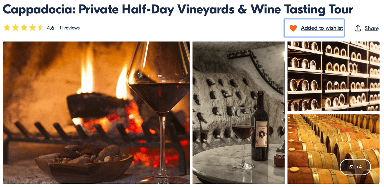 wine experience - unique things to do in Cappadocia