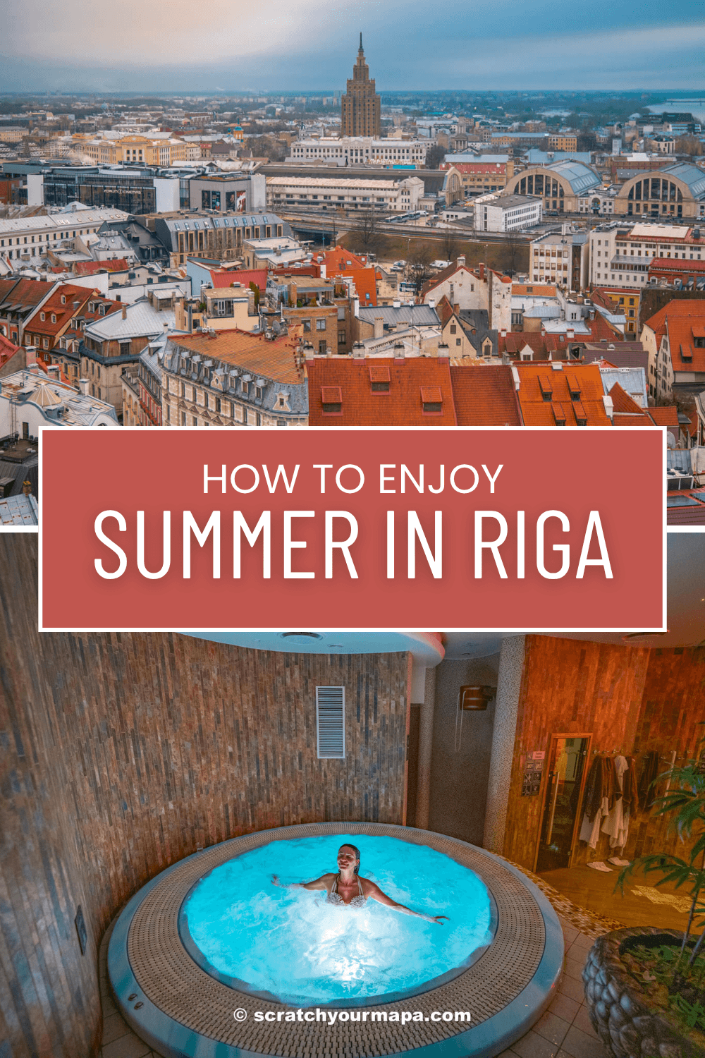 Summer in Riga pin