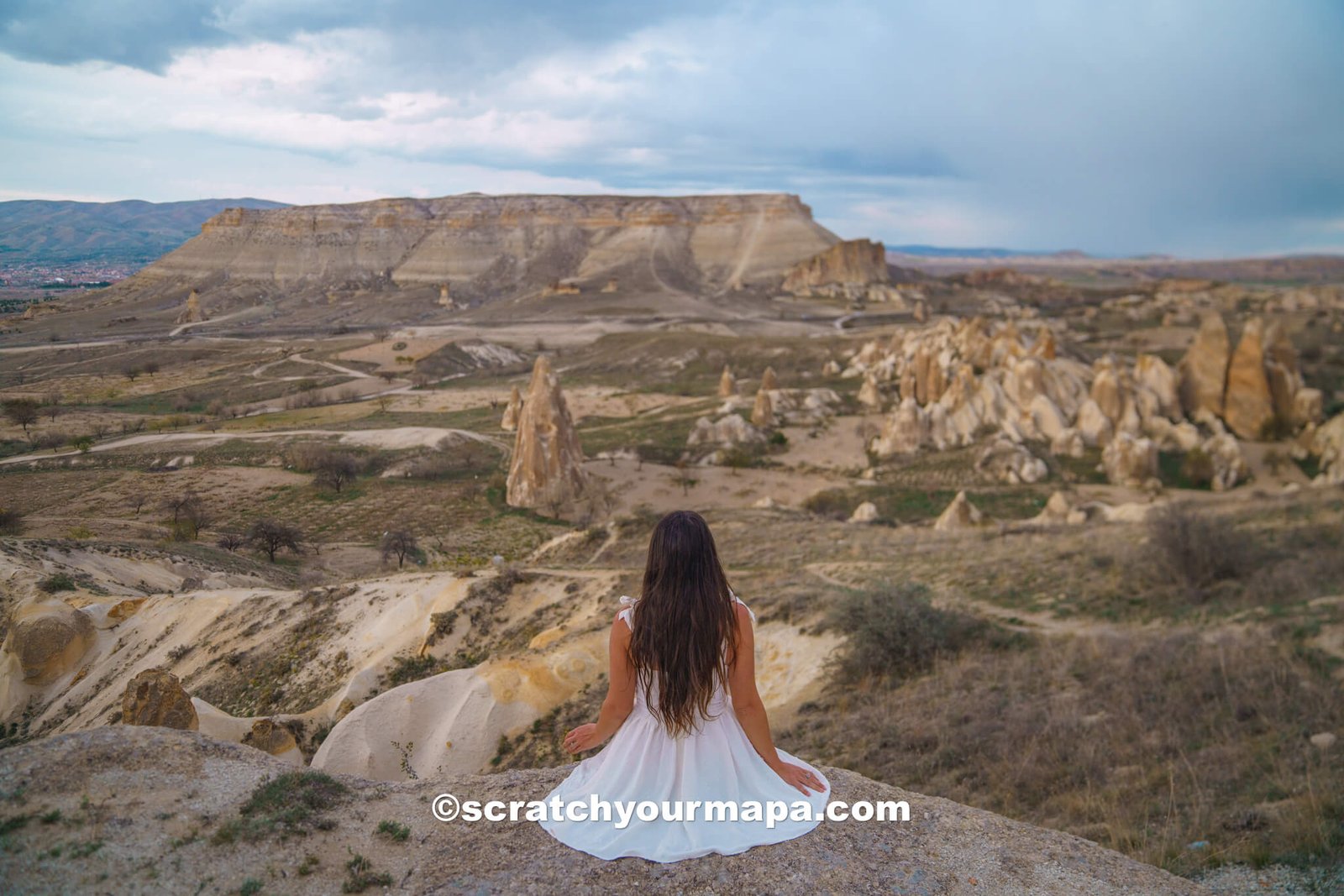 hot air balloon views in Cappadocia