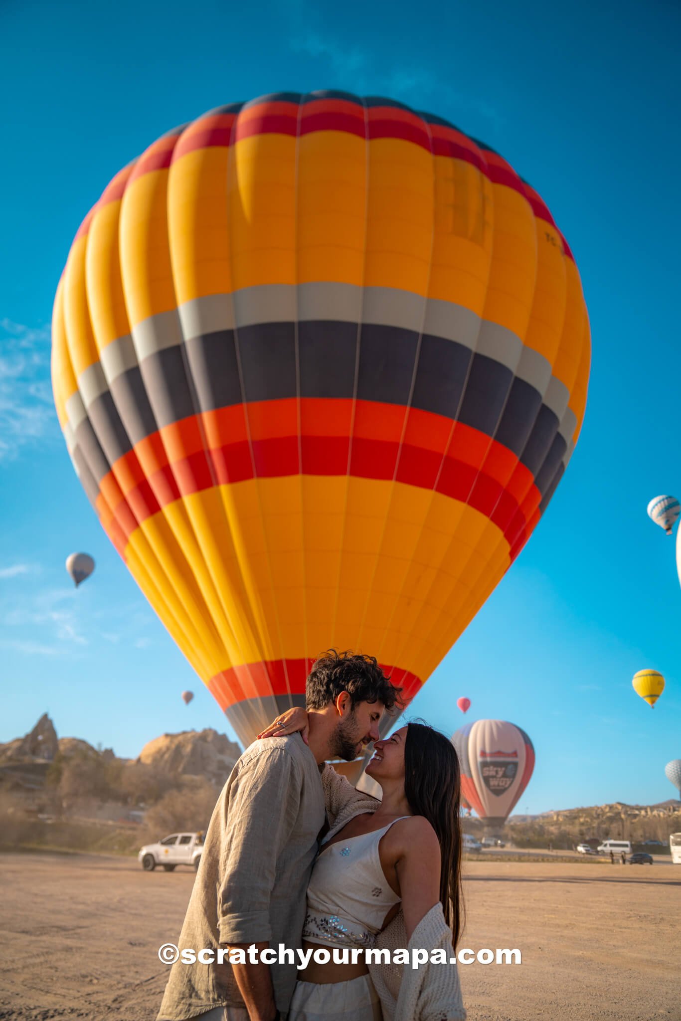 the best places to see hot air balloon views in Cappadocia