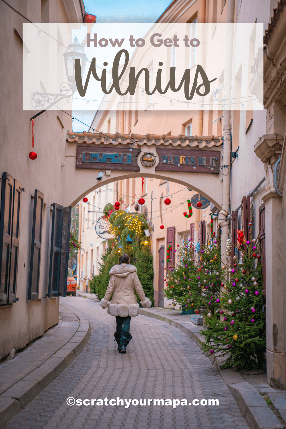 How to get to Vilnius pin