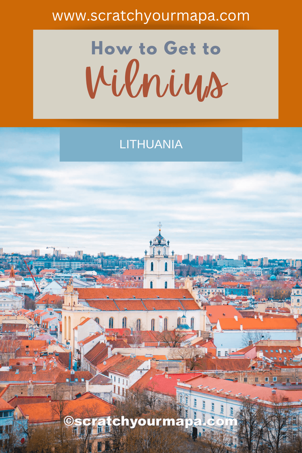 How to get to Vilnius pin