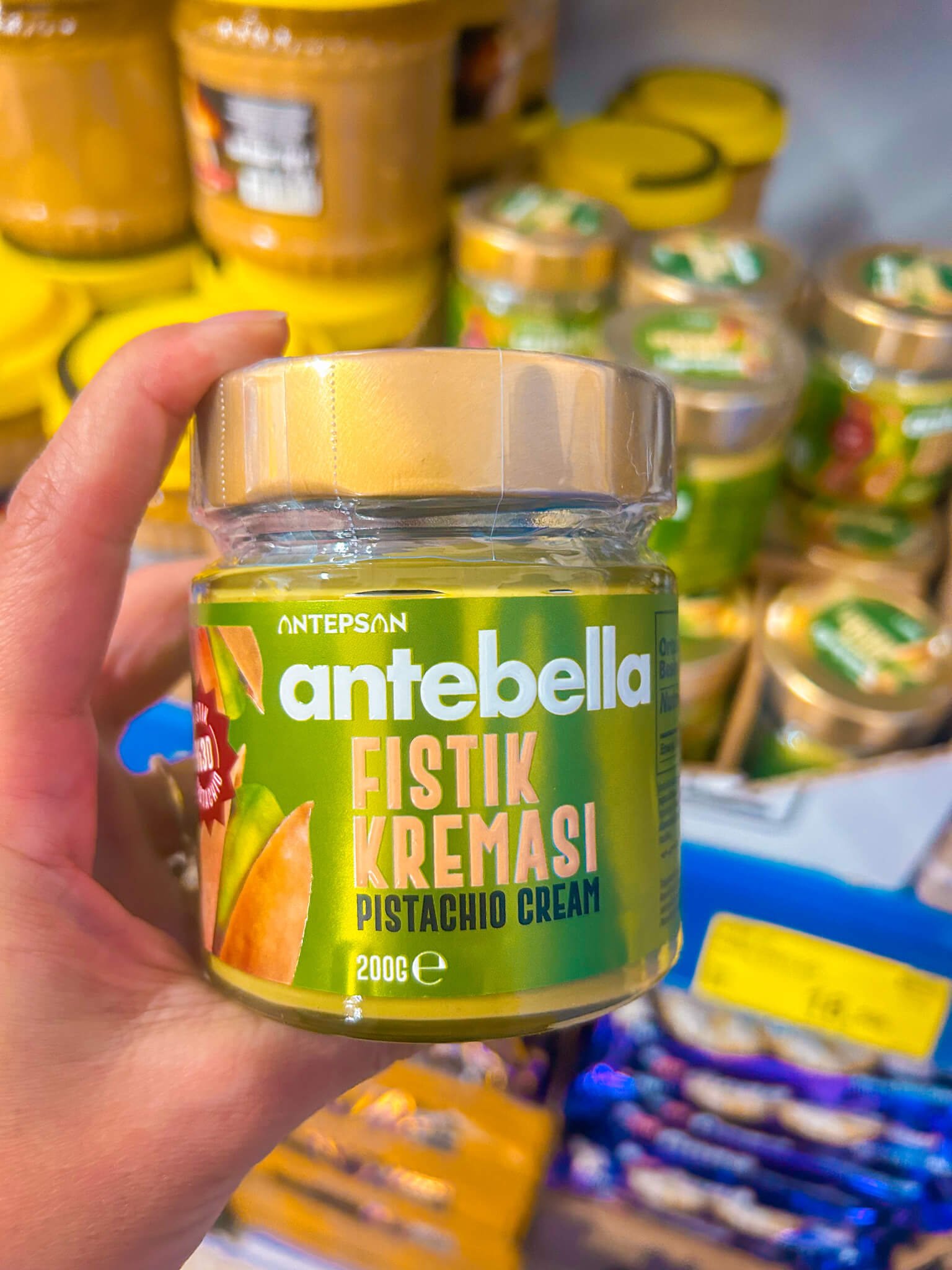 Pistachio creme - Cappadocia food guide