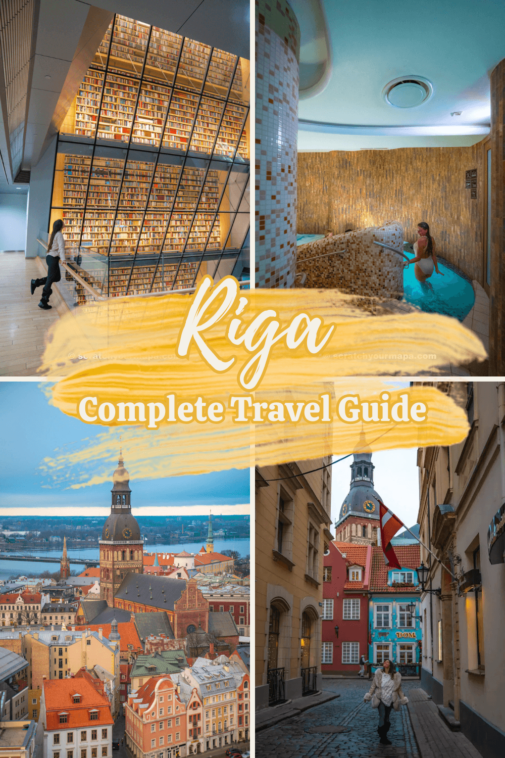 Riga travel guide pin