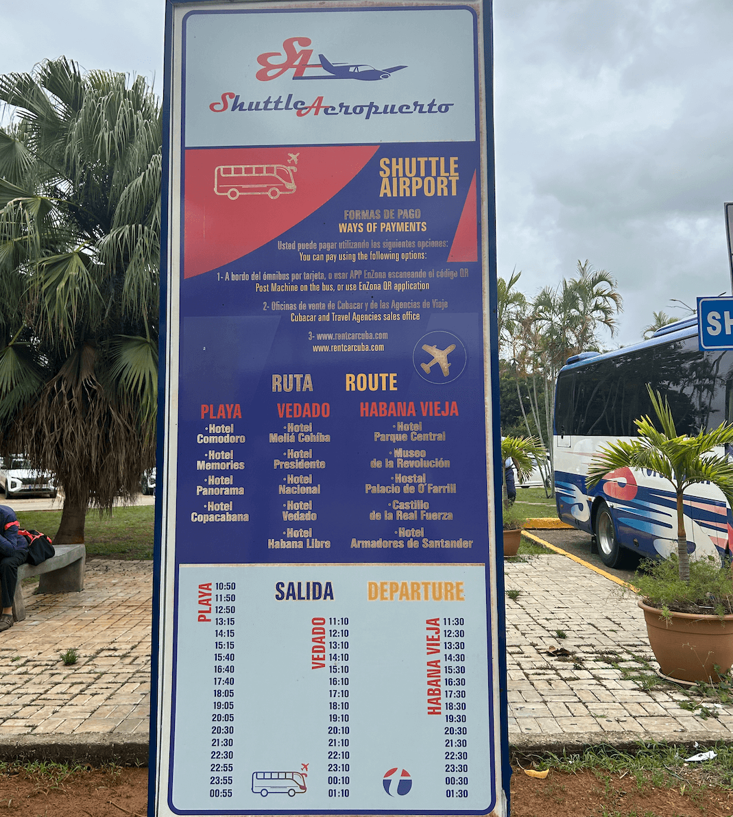 shuttle in Havana - how to get around Havana