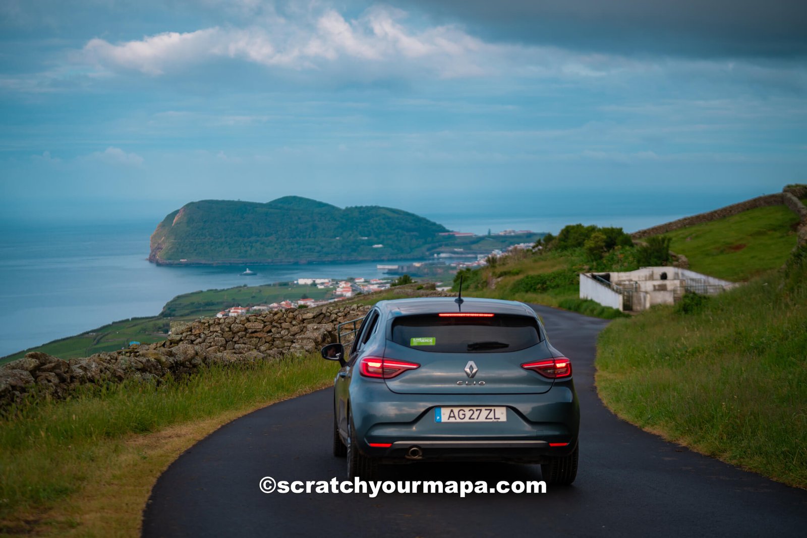 driving in Terceira, Azores