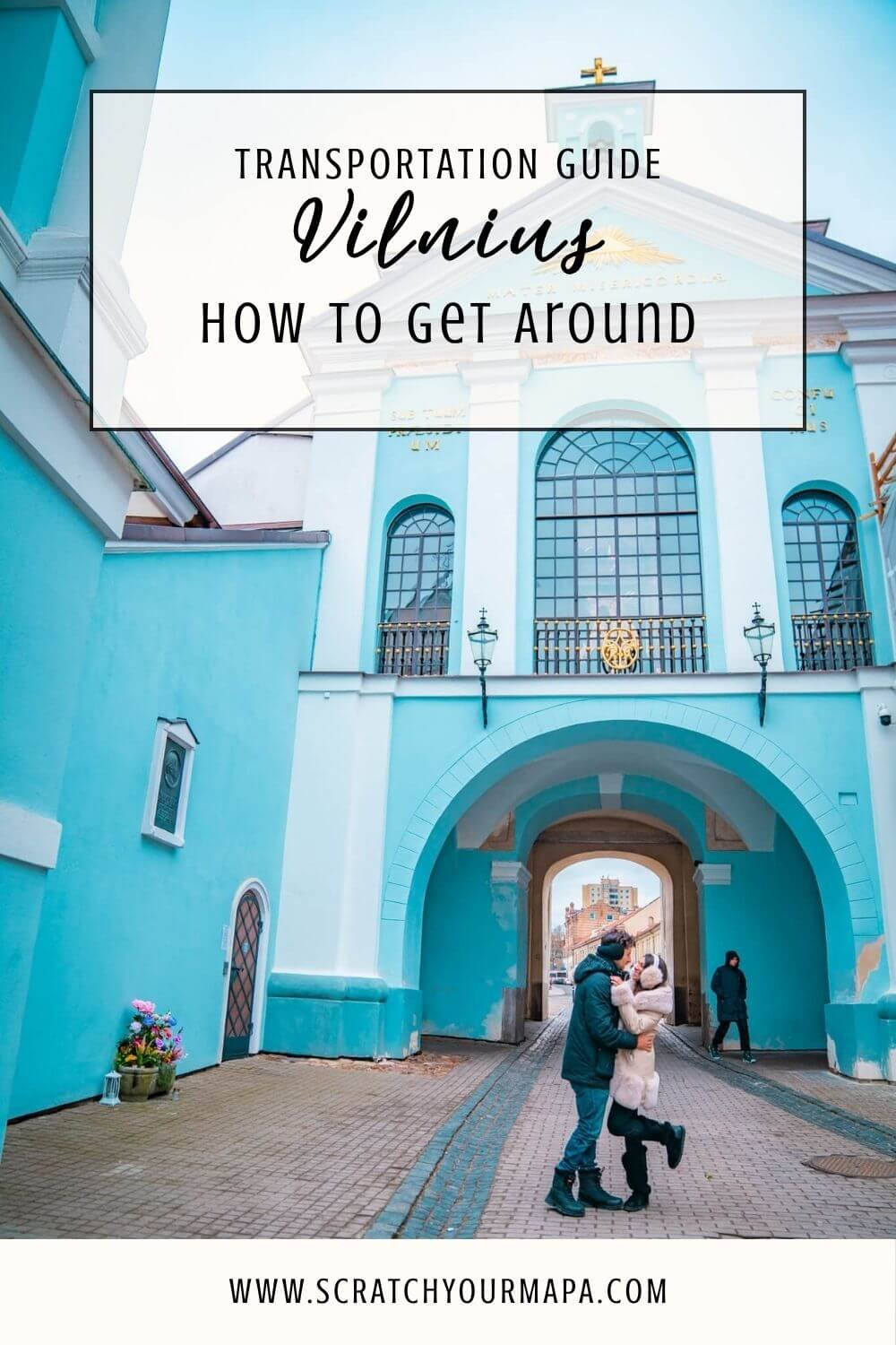 How to get around Vilnius pin