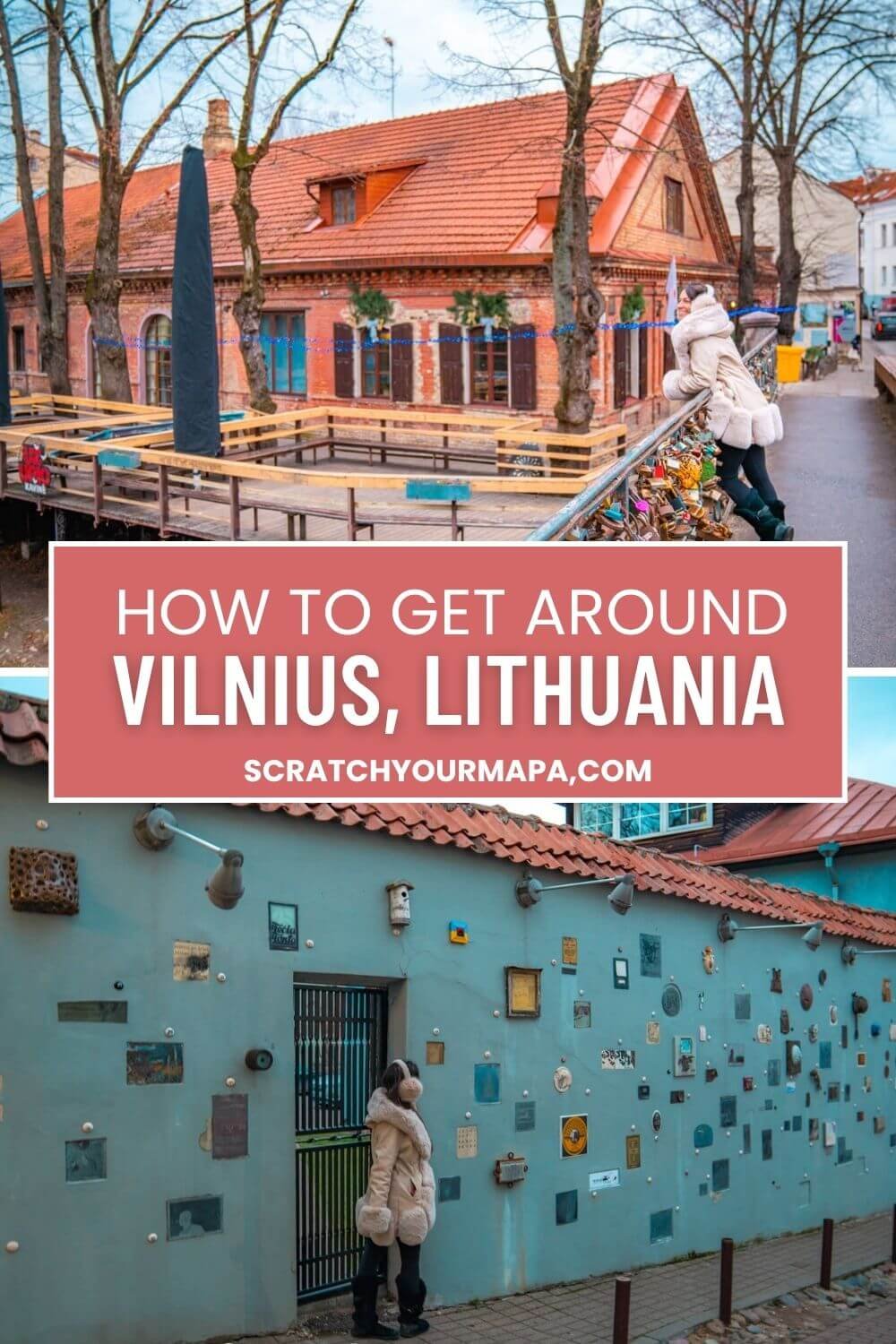 How to get around Vilnius pin