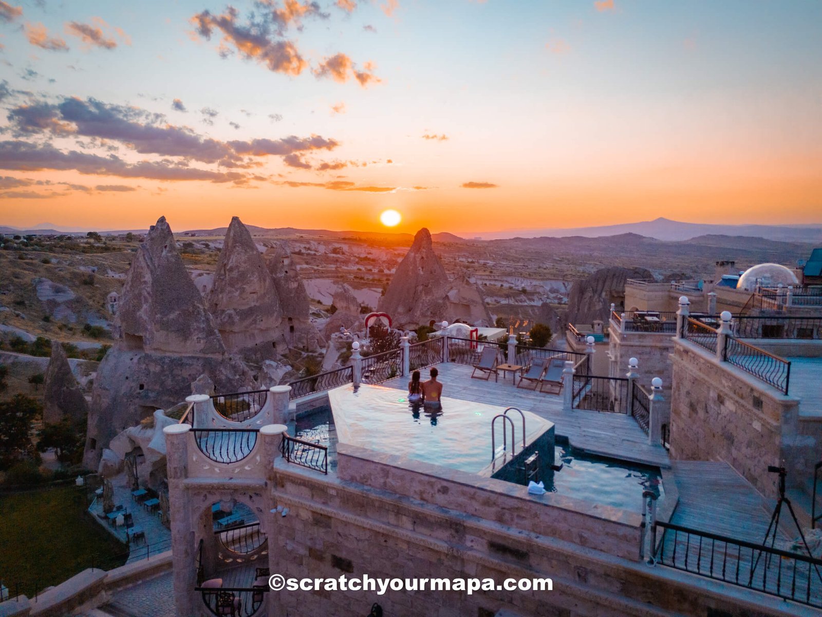 the best sunset spots in Cappadocia