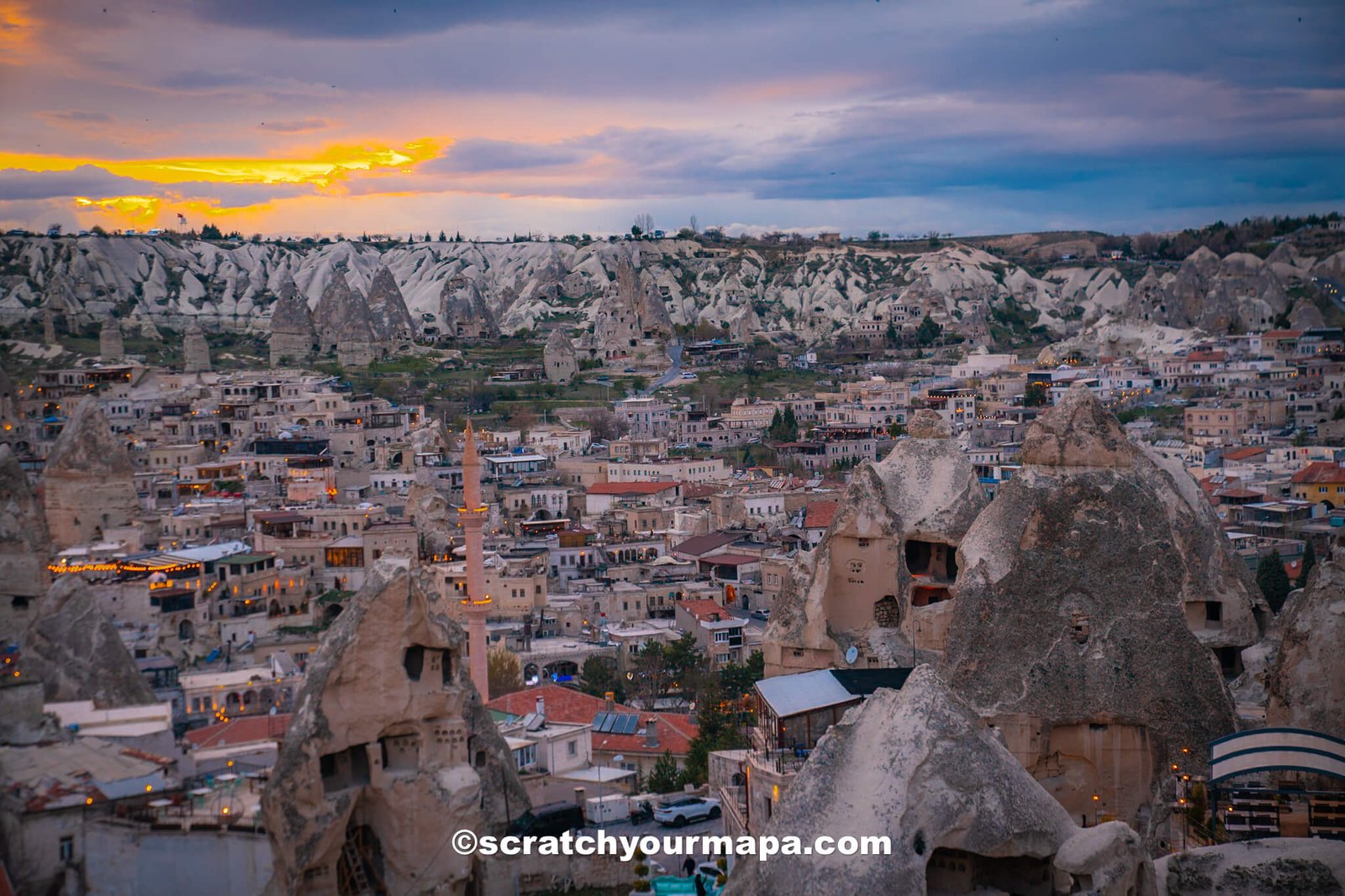 the best sunset spots in Cappadocia