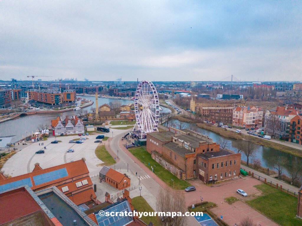 Gdansk ferris wheel