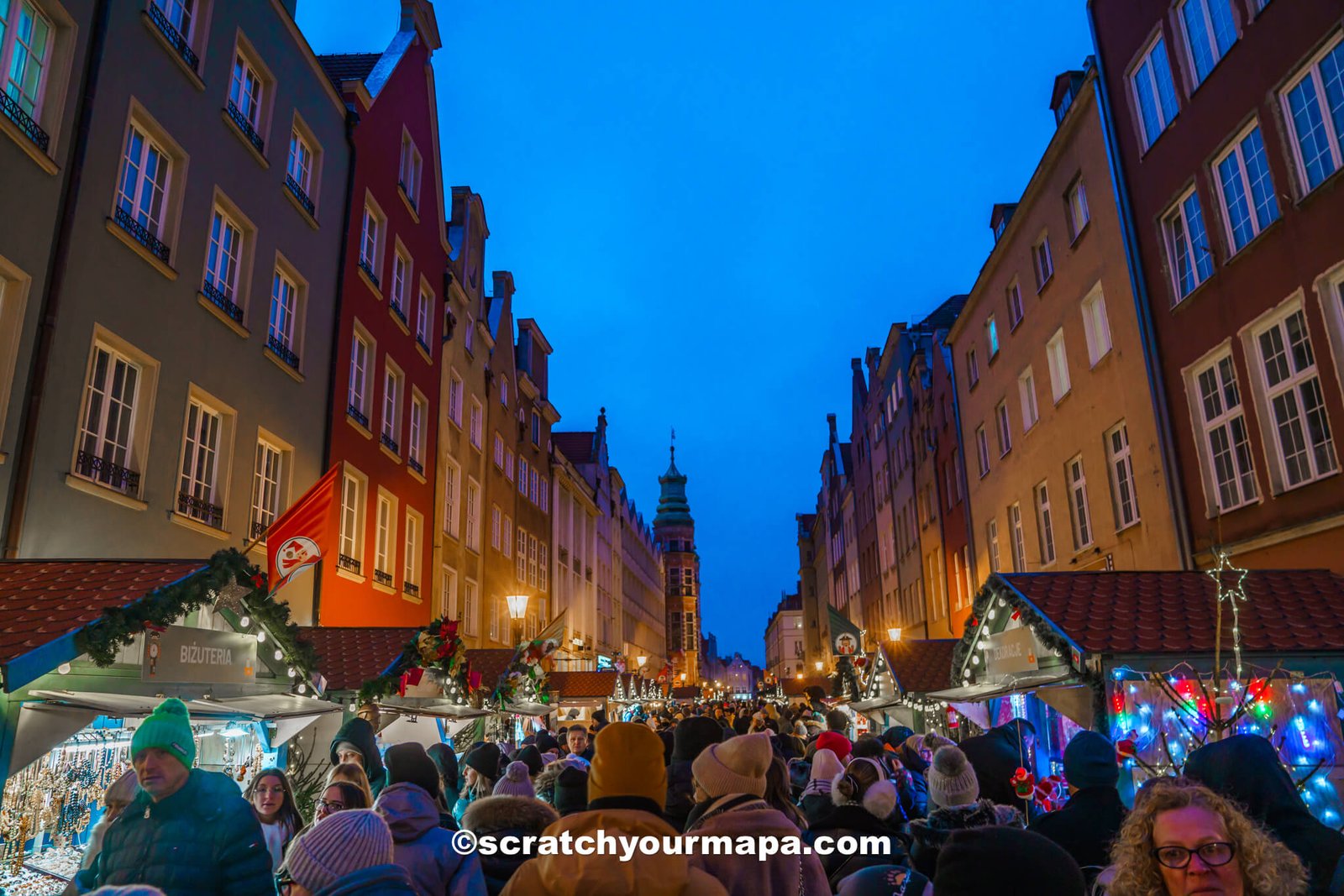 Gdansk at night
