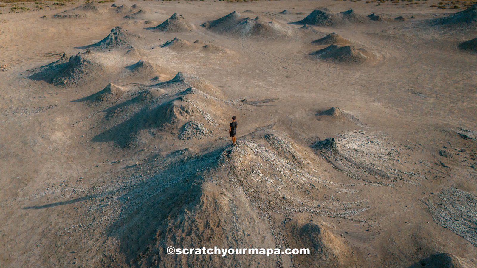 Gobustan mud volcanoes - best photo spots in Azerbaijan