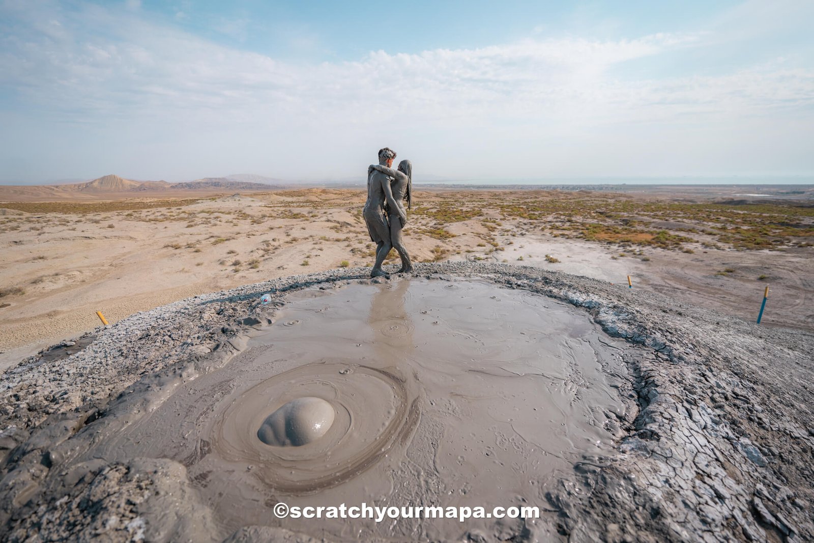 Gobustan Mud Volcanoes - Azerbaijan road trip