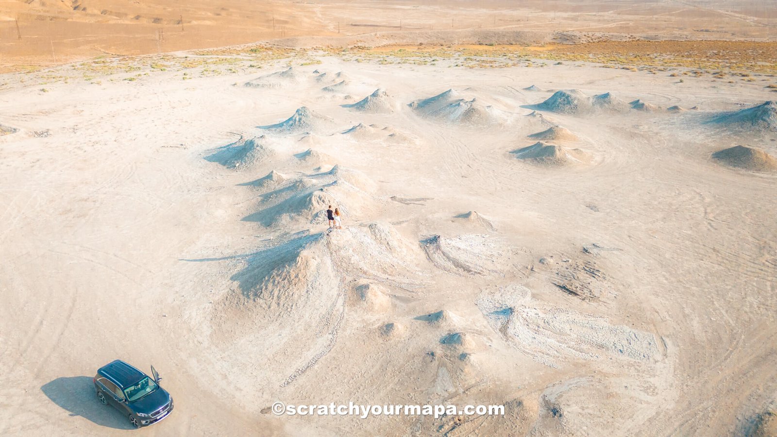 Gobustan mud volcanoes - best photo spots in Azerbaijan