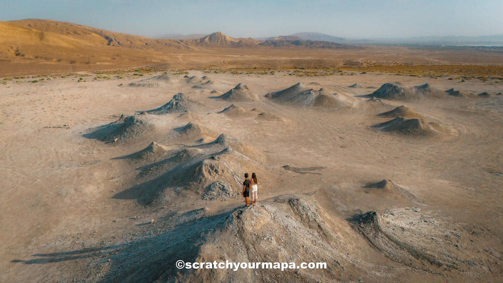 Gobustan mud volcanoes - best places to visit in Azerbaijan