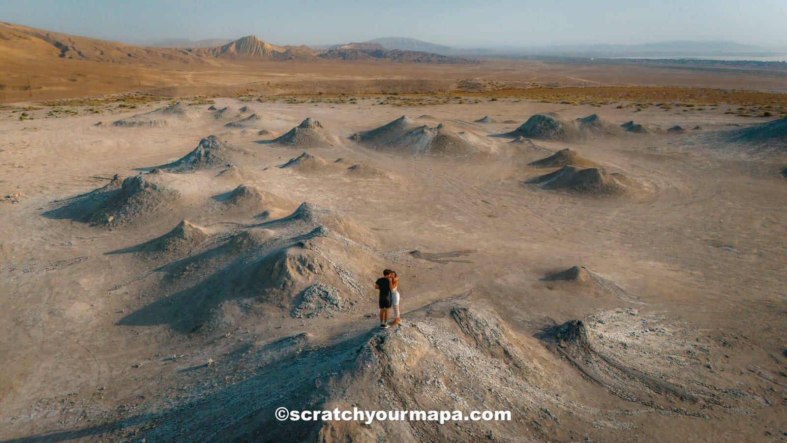 Gobustan mud volcanoes, Azerbaijan