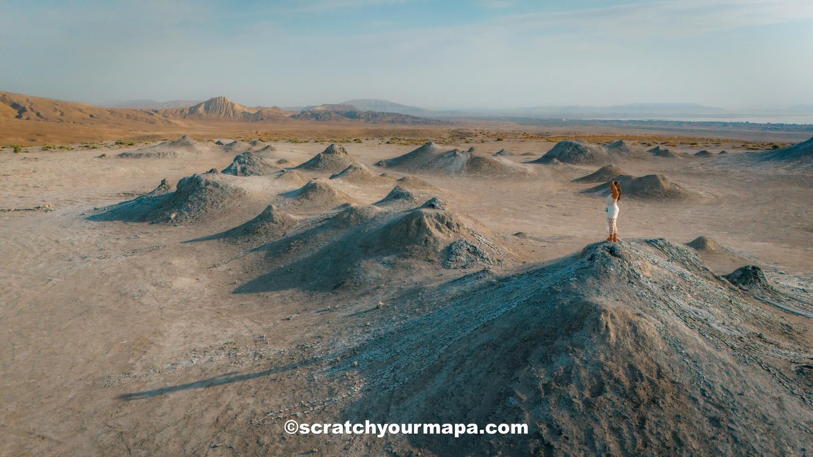 Gobustan mud volcanoes, Azerbaijan