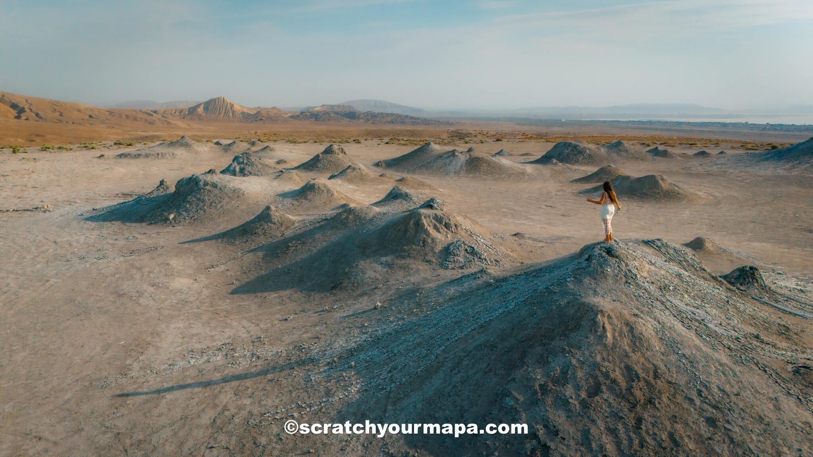 Gobustan mud volcanoes, Azerbaijan