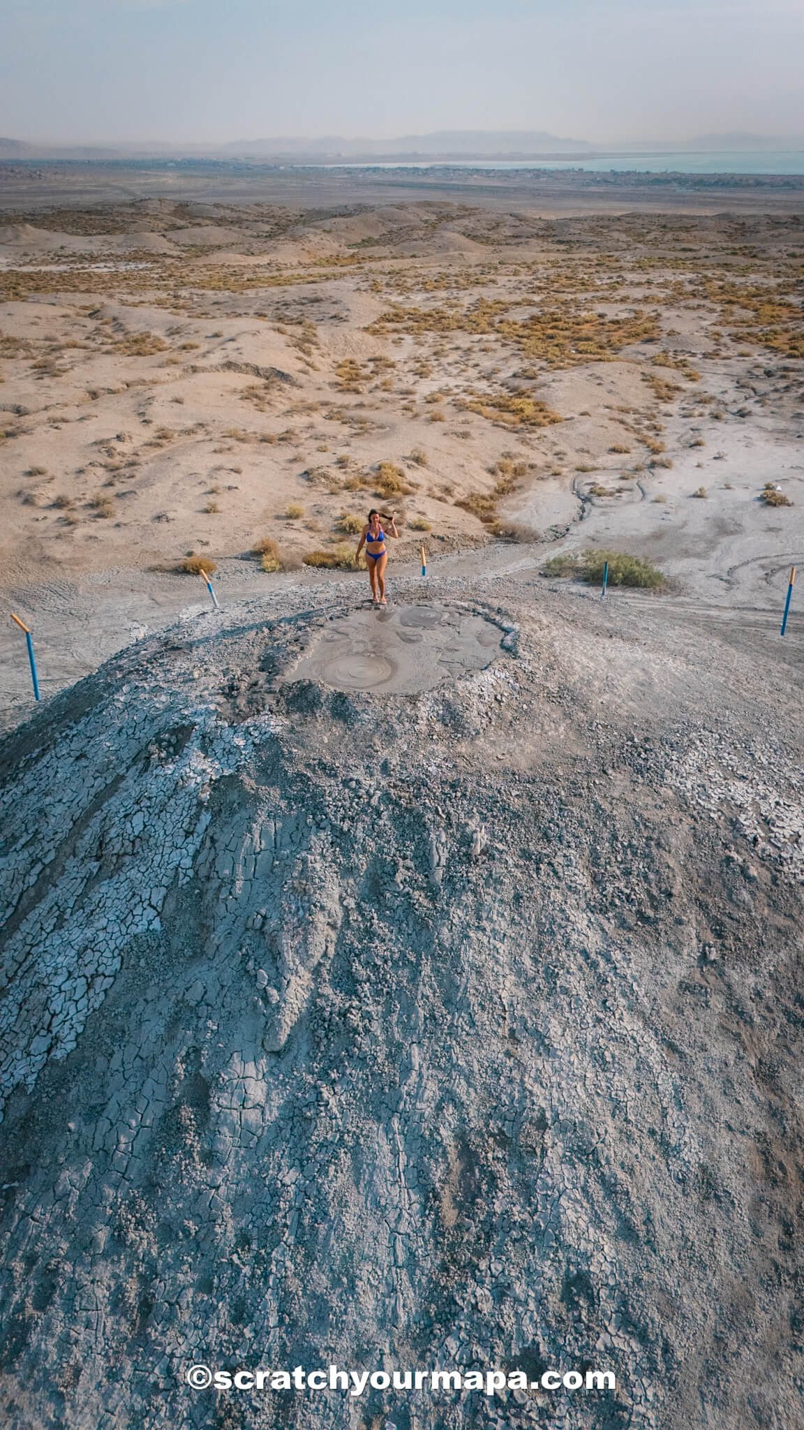 Gobustan mud volcanoes - best photo spots in Azerbaijan