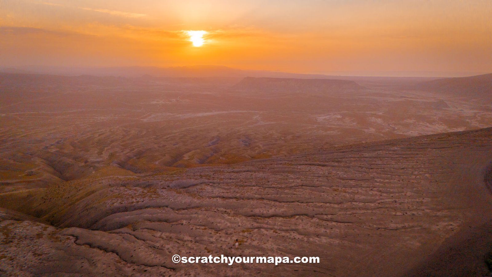 Gobustan mud volcanoes - Azerbaijan road trip