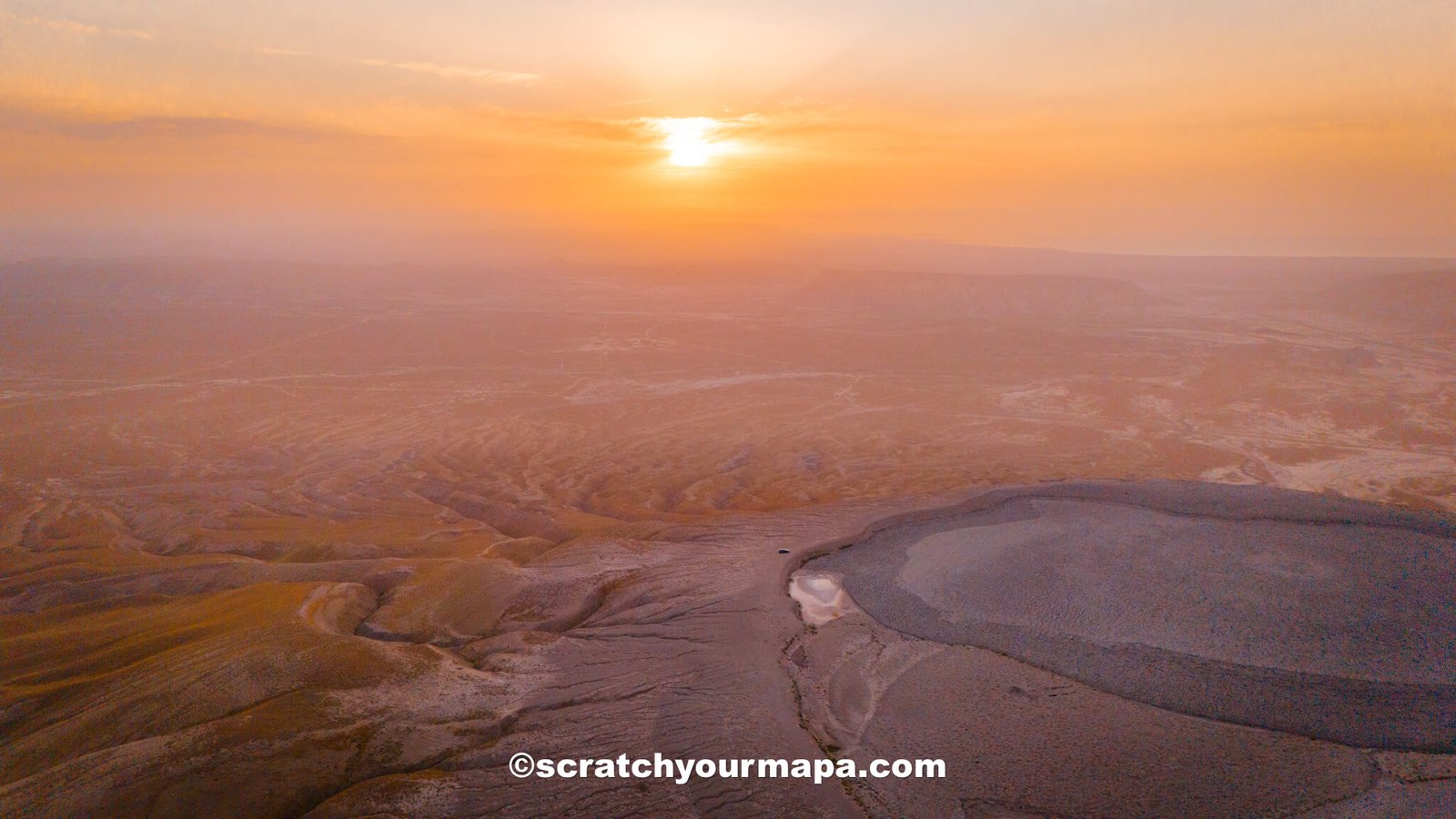 Gobustan mud volcanoes, Azerbaijan